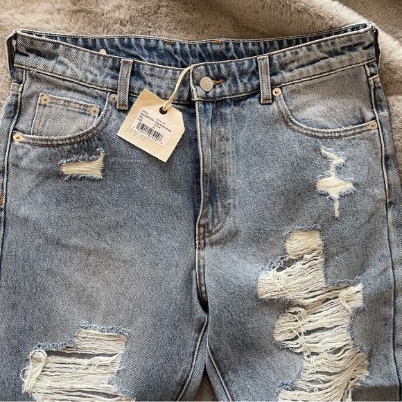 NWT SER.O.YA Omar Drop Crotch Boyfriend jeans size 26/24 coastline - Picture 6 of 16